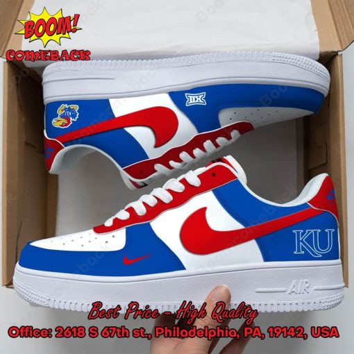 Kansas Jayhawks NCAA Nike Air Force Sneakers