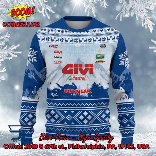 Dynamo Dresden Snowflakes Reindeer Pattern Ugly Xmas Sweater For
