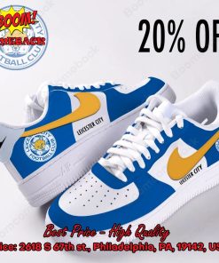 Leicester City Luxury Nike Air Force Sneakers