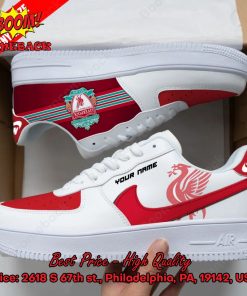 Liverpool FC Personalized Name Nike Air Force Sneakers