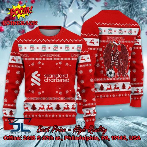 Liverpool Mascot Ugly Christmas Sweater