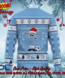 manchester city mascot ugly christmas sweater 3 iyAvv