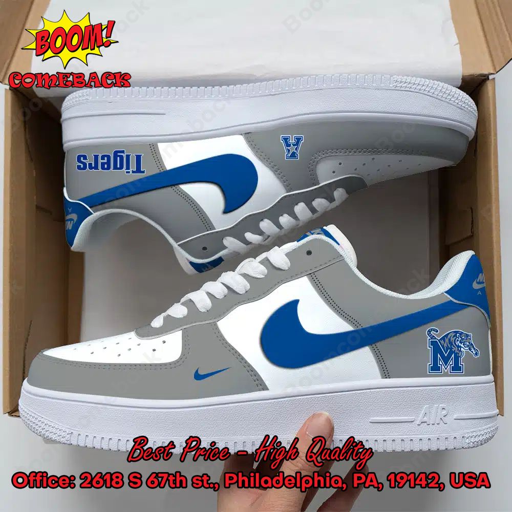 Memphis Tigers NCAA Nike Air Force Sneakers