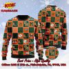Miami Hurricanes Personalized Name Ugly Christmas Sweater