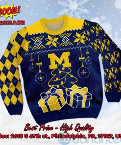 michigan wolverines christmas gift ugly christmas sweater 2 Y6gck