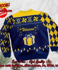 michigan wolverines christmas gift ugly christmas sweater 3 WKIHP