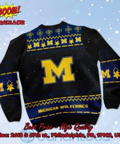michigan wolverines snoopy dabbing ugly christmas sweater 3 T2AwC