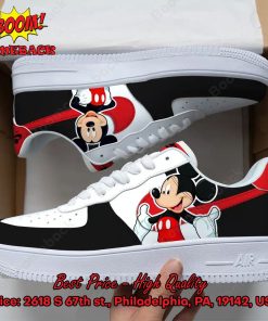 Mickey Mouse Nike Air Force Sneakers