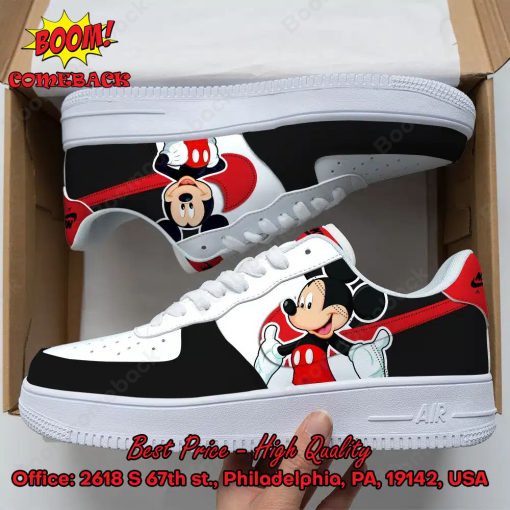 Mickey Mouse Nike Air Force Sneakers