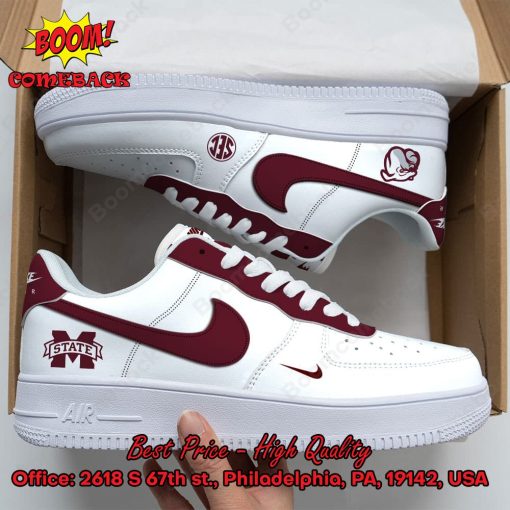 Mississippi State Bulldogs NCAA Nike Air Force Sneakers