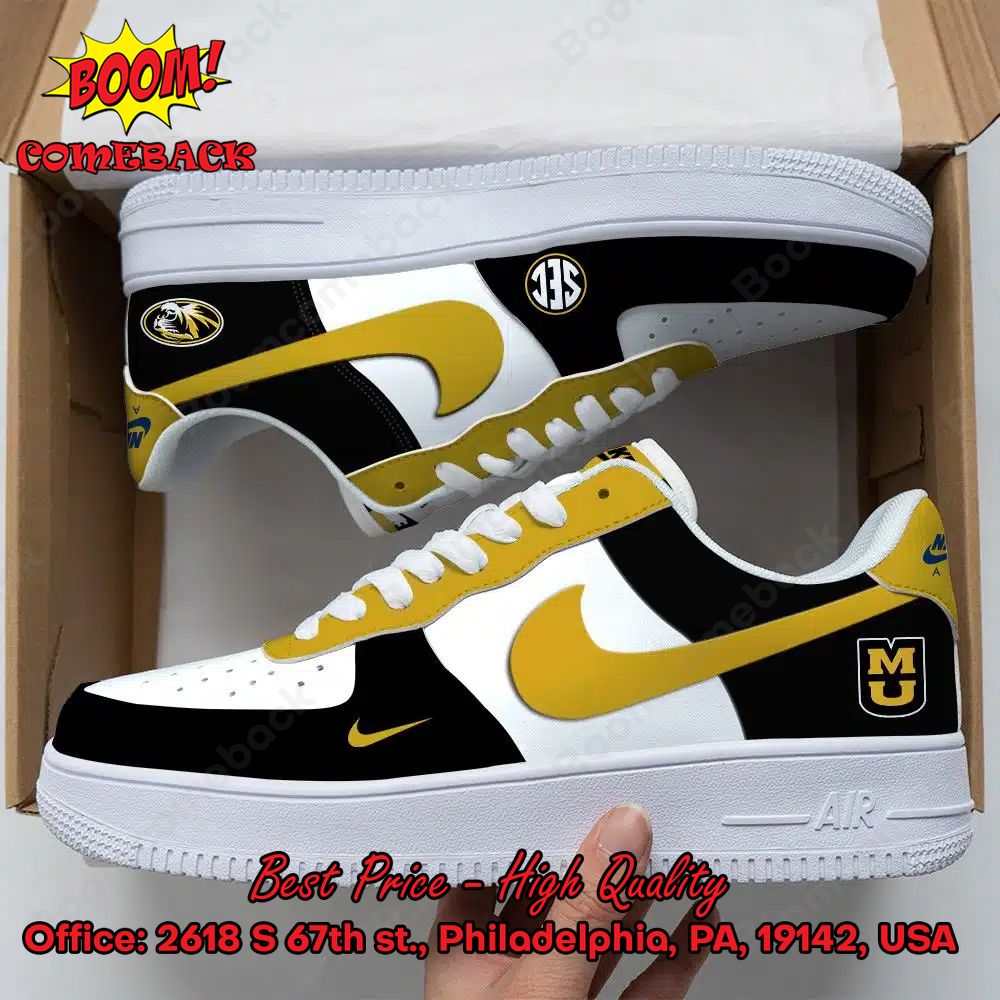 Missouri Tigers NCAA Nike Air Force Sneakers