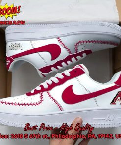 MLB Arizona Diamondbacks Baseball Nike Air Force Sneakers