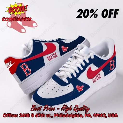 MLB Boston Red Sox Nike Air Force Sneakers