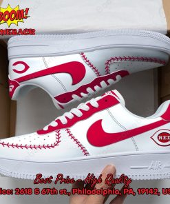 MLB Cincinnati Reds Baseball Nike Air Force Sneakers