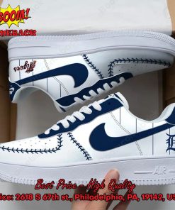 MLB Detroit Tigers Baseball Nike Air Force Sneakers