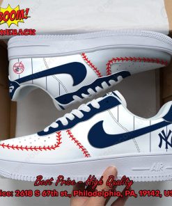 MLB New York Yankees Baseball Nike Air Force Sneakers