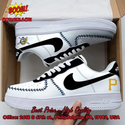 MLB Pittsburgh Pirates Baseball Nike Air Force Sneakers