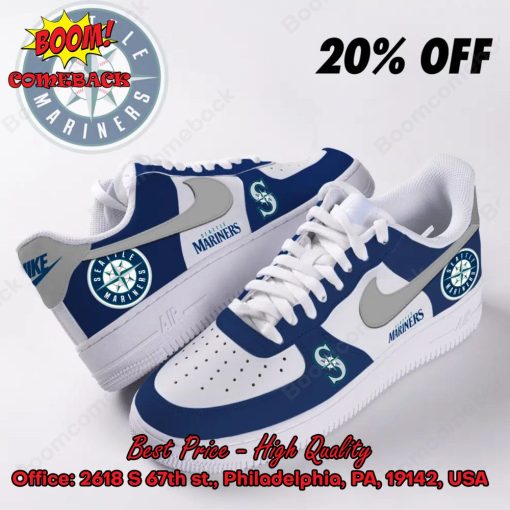 MLB Seattle Mariners Nike Air Force Sneakers