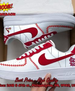 MLB St. Louis Cardinals Baseball Nike Air Force Sneakers