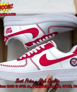 MLB Washington Nationals Baseball Nike Air Force Sneakers