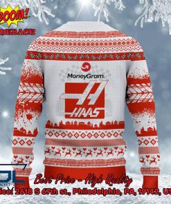 moneygram haas f1 team personalized name ugly christmas sweater 3 1SNji