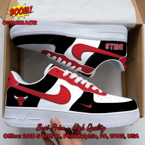 NBA Chicago Bulls Nike Air Force Sneakers