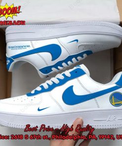 NBA Golden State Warriors Nike Air Force Sneakers