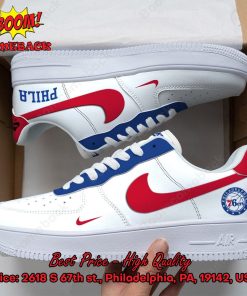 NBA Philadelphia 76ers Nike Air Force Sneakers