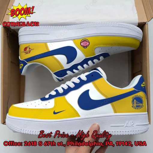 NBA Western Golden State Warriors Nike Air Force Sneakers