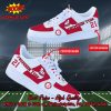 NCAA Arkansas Razorbacks Personalized Custom Nike Air Force 1 Sneakers