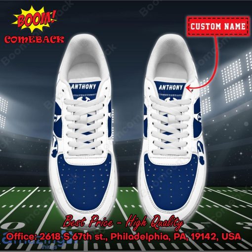 NCAA BYU Cougars Personalized Custom Nike Air Force 1 Sneakers