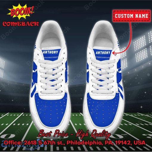 NCAA Duke Blue Devils Personalized Custom Nike Air Force 1 Sneakers