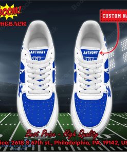NCAA Kentucky Wildcats Personalized Custom Nike Air Force 1 Sneakers