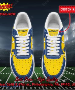 ncaa michigan wolverines personalized custom nike air force 1 sneakers 2 fqfj5