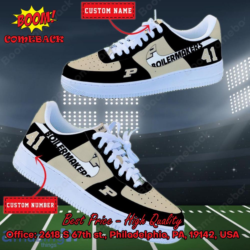 NCAA Oregon Ducks Personalized Custom Nike Air Force 1 Sneakers