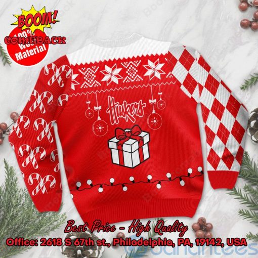 Nebraska Cornhuskers Christmas Gift Ugly Christmas Sweater