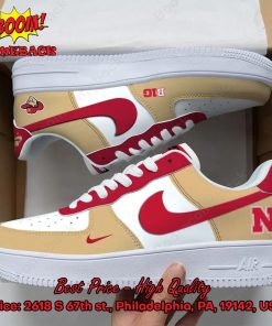 Nebraska Cornhuskers NCAA Nike Air Force Sneakers
