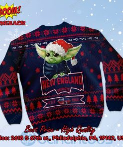 new england patriots baby yoda santa hat ugly christmas sweater 3 PqIRK