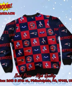 new england patriots logos ugly christmas sweater 3 189Lq