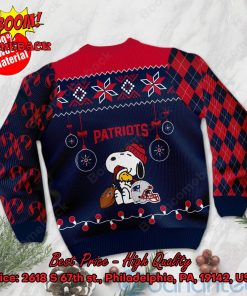 new england patriots peanuts snoopy ugly christmas sweater 3 QZ5yA