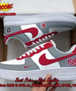 New Mexico Lobos NCAA Nike Air Force Sneakers