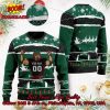 New England Patriots Pine Trees Ugly Christmas Sweater