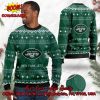 New York Jets Baby Yoda Santa Hat Ugly Christmas Sweater