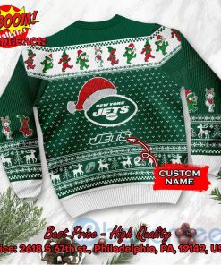 new york jets grateful dead santa hat ugly christmas sweater 3 fhQ4n