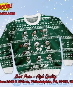 new york jets mickey mouse postures style 1 ugly christmas sweater 2 kx1wK