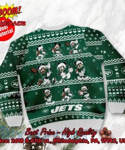 new york jets mickey mouse postures style 1 ugly christmas sweater 3 hplbJ