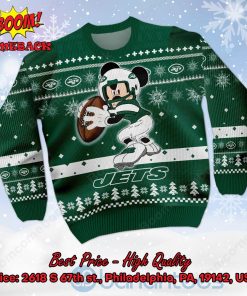 new york jets mickey mouse ugly christmas sweater 2 oJDbw