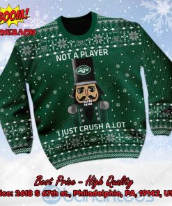 new york jets nutcracker not a player i just crush alot ugly christmas sweater 2 EbIKJ