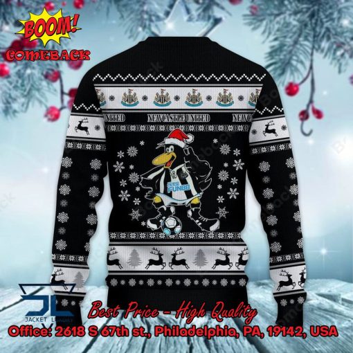 Newcastle United Mascot Ugly Christmas Sweater