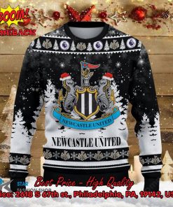 Newcastle United Santa Hat Ugly Christmas Sweater